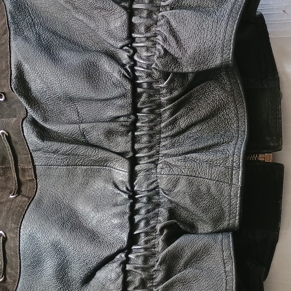 ADLER Women's Leather Patchwork Jacket - Picture 7 of 7